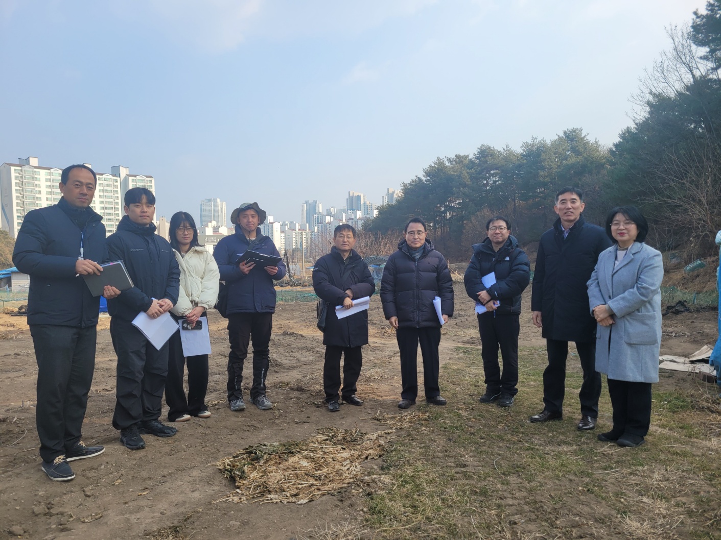 속초중학교 이전 부지 감정평가 착수 사진